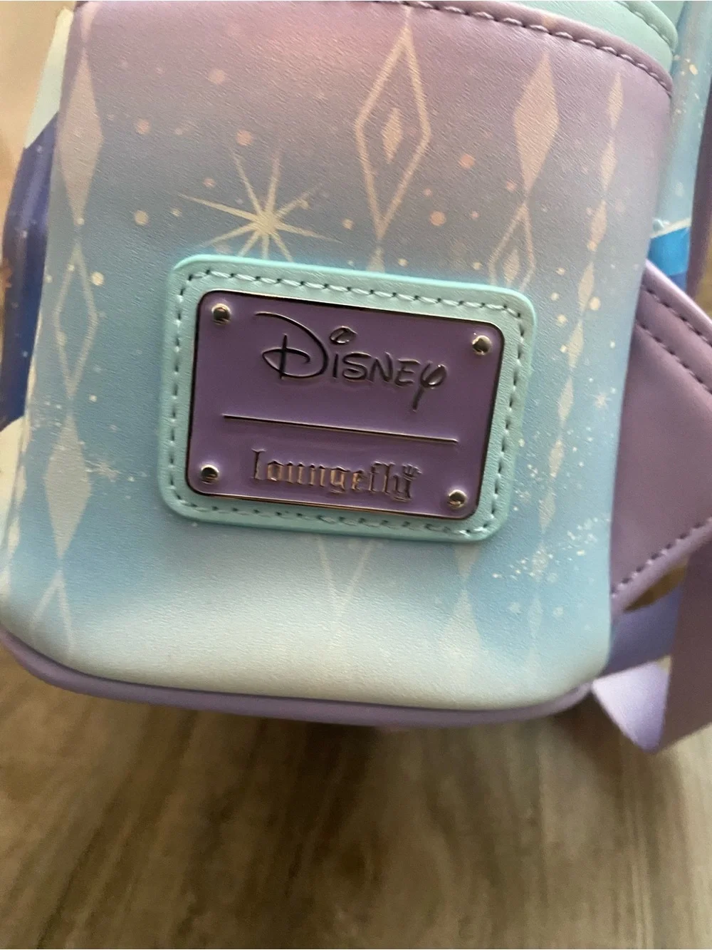 Frozen Castle Loungefly Disney backpack with tags